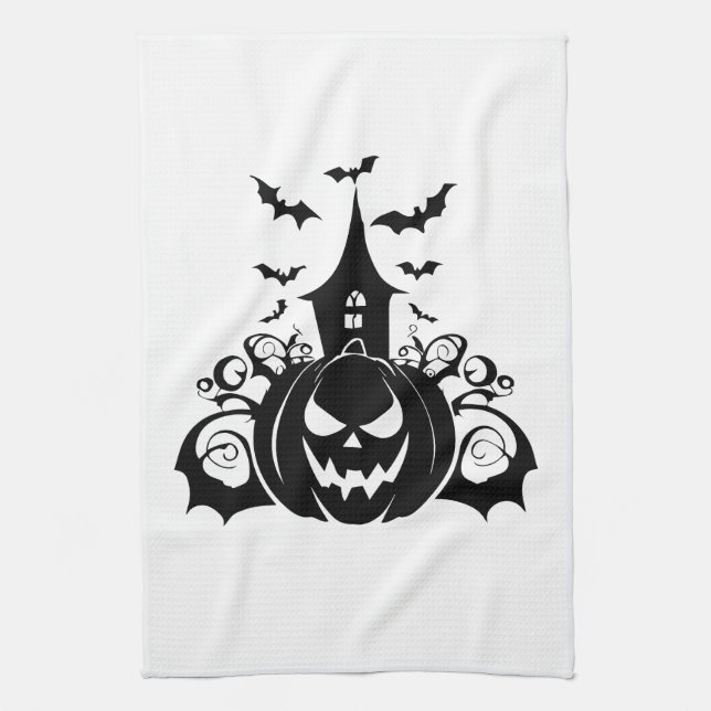 Halloween Kitchen Towel (Vertical)
