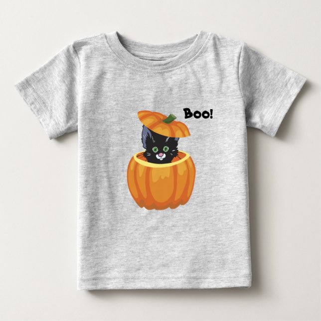 Halloween Kitten Toddler Shirt (Front)