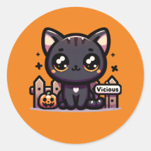 Halloween Kitten Vicious Cute Cat