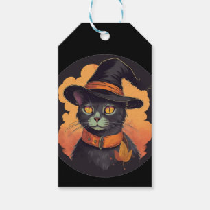Halloween Kitty Gift Tags