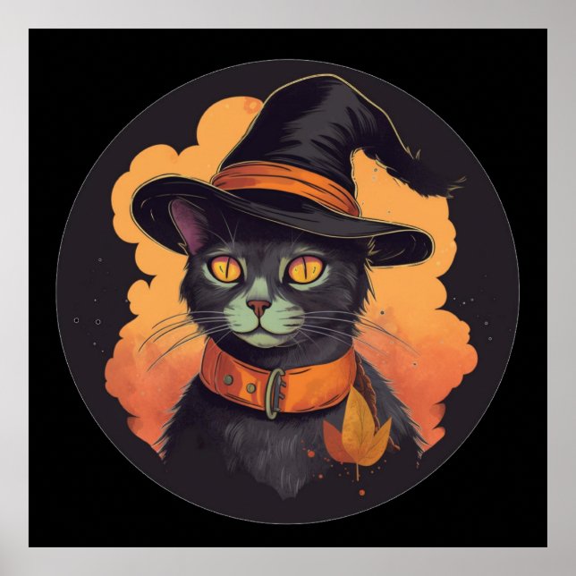 Halloween Kitty Poster (Front)