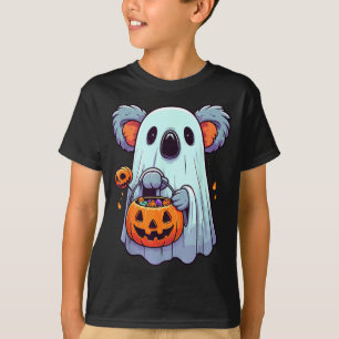 Halloween Koala Costume Ghost Animal Boo Spooky T-Shirt