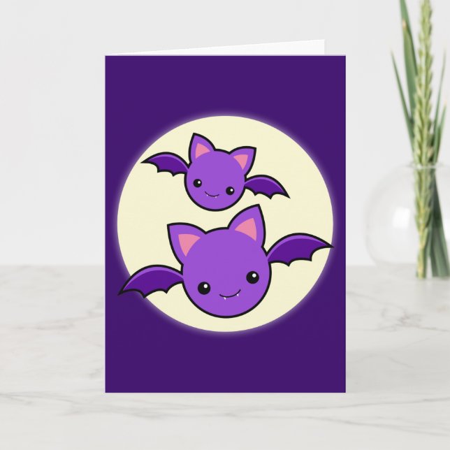 Halloween Koumori Card (Front)