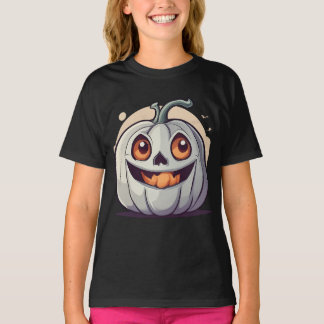 Halloween Kürbis Geist T-Shirt