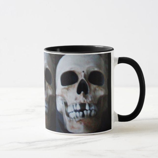 HALLOWEEN, la tasse de CRÂNE (Droite)