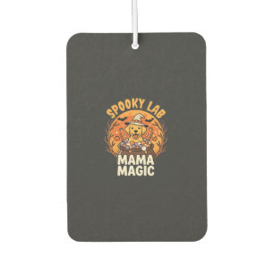 Halloween Labrador Mom Magic Air Freshener