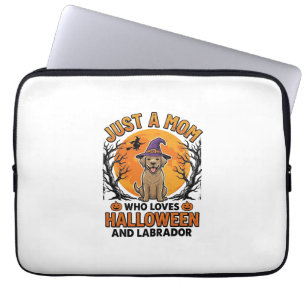 Halloween Labrador Mom Vintage Dog Design_1 Laptop Sleeve