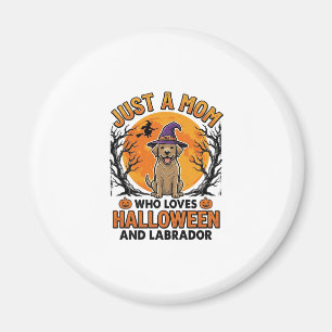 Halloween Labrador Mom Vintage Dog Design_1 Magnet