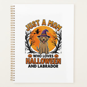 Halloween Labrador Mom Vintage Dog Design_1 Planner