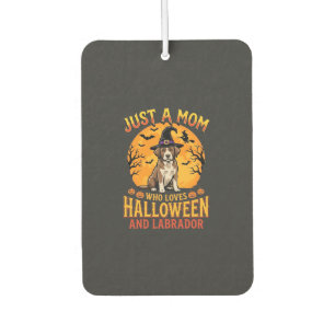 Halloween Labrador Mom Witch Dog Design_1 Air Freshener