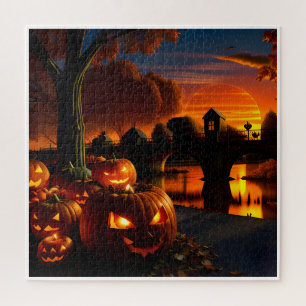 Halloween Landscape Jigsaw Puzzle