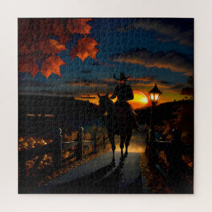 Halloween Landscape Seven Jigsaw Puzzle