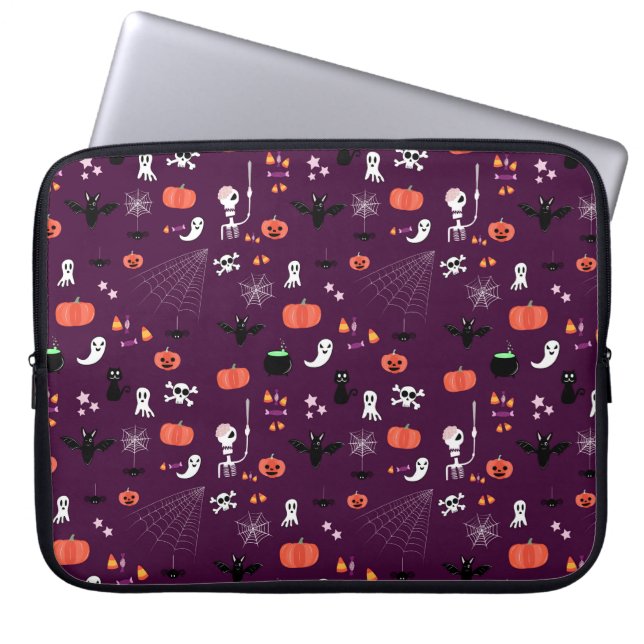 Halloween Laptop Sleeve (Front)