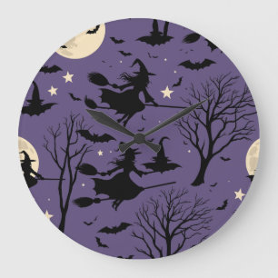 Halloween Large Clock