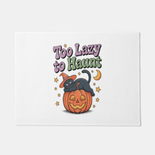 Halloween Lazy Ghost Doormat