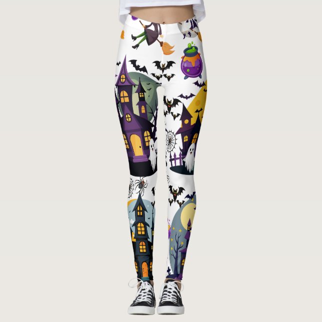 Halloween leggings à thème (Devant)
