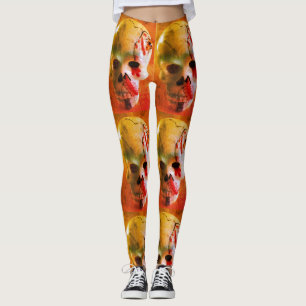 Halloween Leggings by dalDesignNZ