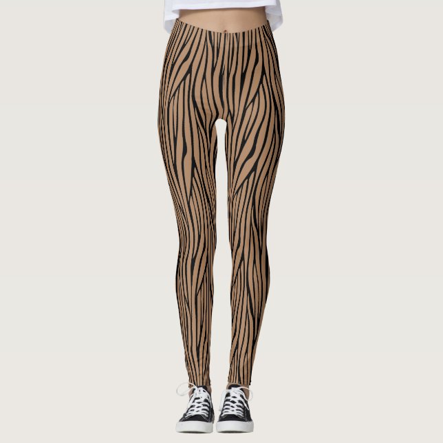 Halloween Leggings Fun Halloween Stretchy Pants (Front)