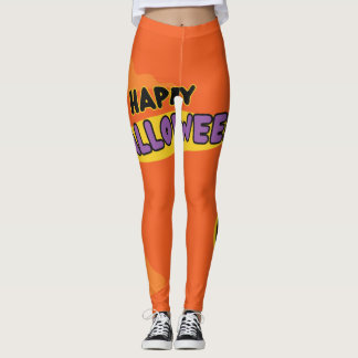 Halloween Leggings. Halloween Pants. Unisex Leggin Leggings