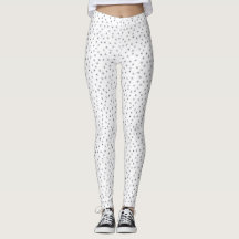 HALLOWEEN LEGGINGS NOIRS SPIDERS SUR LES LÉGUMES B