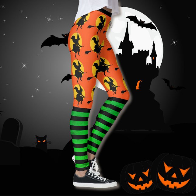 Halloween Leggings sorcières femmes Pantalons de Y (Créateur téléchargé)