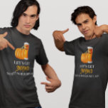 Halloween Let's Get Smashed Bachelor Party Beer T-Shirt<br><div class="desc">This design was created though digital art. You may change the style of this shirt by choosing More > under the style option. It may be personalized by clicking the customize button and changing the colour, adding a name, initials or your favourite words. Contact me at colorflowcreations@gmail.com if you with...</div>
