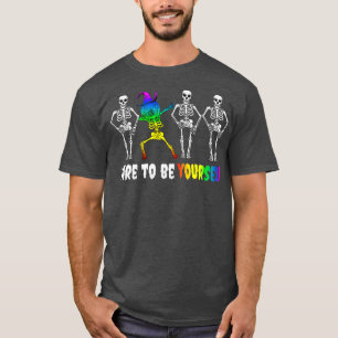 Halloween LGBT Pride Costume Dare To Be Gay T-Shirt