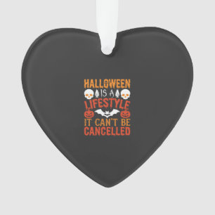 Halloween Lifestyle Bat Pumpkin Typography Vector Ornament