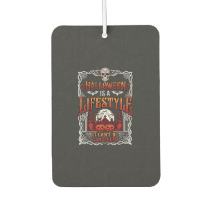 Halloween Lifestyle Bat Skull Graveyard Pumpkins F Air Freshener