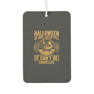 Halloween Lifestyle Bat Spider Web Design_1 Air Freshener