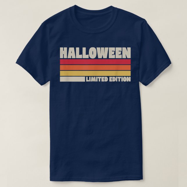 Halloween Limited Edition Distressed Retro Vintage T-Shirt (Design Front)