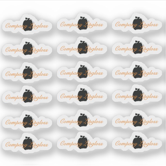 Halloween Lip Gloss Packaging Logo Lip Branding  (Front)