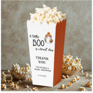 Halloween Little Boo Baby Shower Favour Box