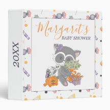 Halloween Little Boo Baby Shower Photo Album 