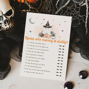 Halloween Little Boo Guess Who Mommy or Daddy Game