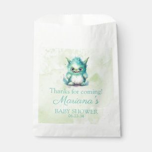 Halloween Little Monster Boy Baby Shower Favour Bag
