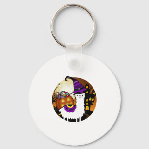 Halloween Llama Alpaca Funny Lama Glama Cool Gift Keychain