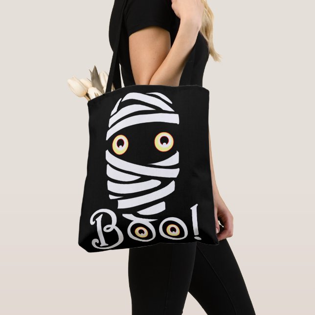 Halloween Loot Bag Halloween Tote Bag (Close Up)