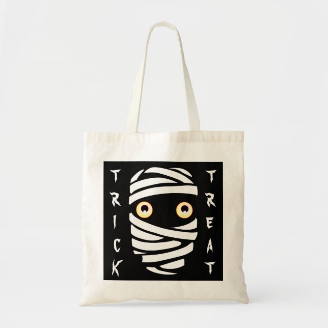Halloween Loot Bag Sac fourre-tout momie personnal (Devant)