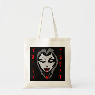 Halloween Loot Bag Vampire Tote Bag Customizable