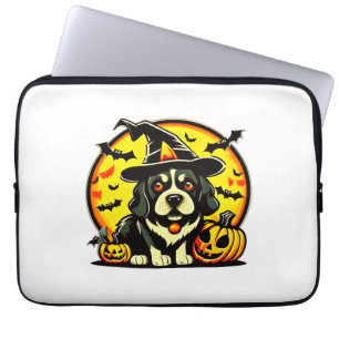 Halloween Lowchen dog Laptop Sleeve