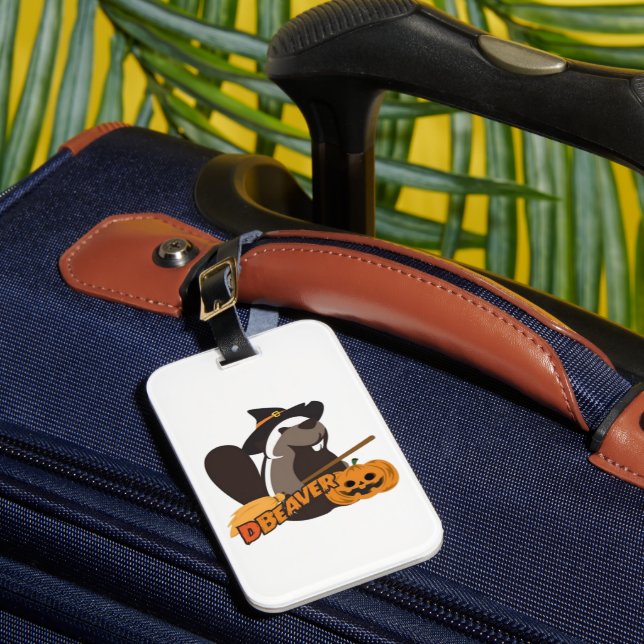 Halloween  luggage tag (Front Insitu 1)