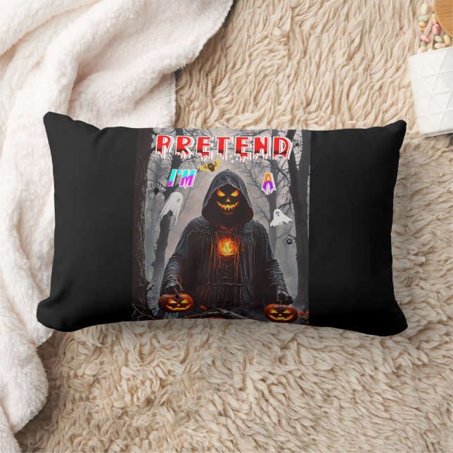 Halloween Lumbar Pillow (Blanket)