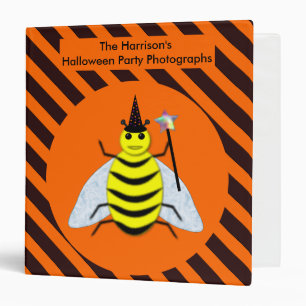 Halloween Magic Bee Witch Photograph Album Binder