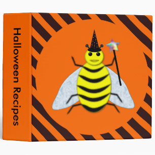 Halloween Magic Bee Witch Recipe Binder