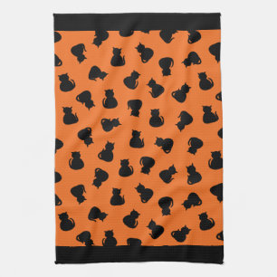 Halloween Magic Cats Kitchen Towel