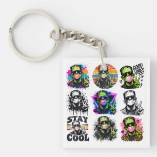 Halloween Magic, Spooky Nights & Autumn Delights Keychain