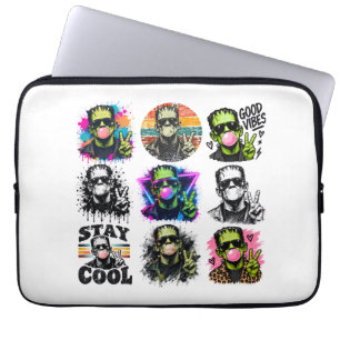 Halloween Magic, Spooky Nights & Autumn Delights Laptop Sleeve