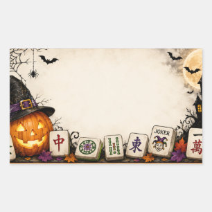 Halloween Mahjong Party Sticker