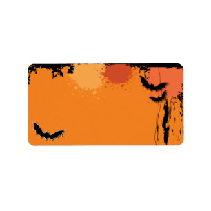 Halloween Mailing Address Labels